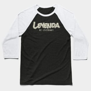 Leyenda-Text Baseball T-Shirt